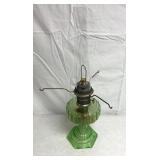Green vintage lantern