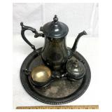 Silver tea set