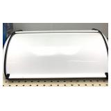 Retro metal bread box