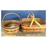 2 Longaberger Baskets