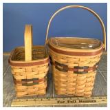 2 Longaberger Baskets