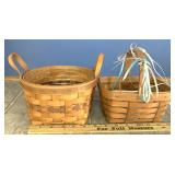2 Longaberger Baskets
