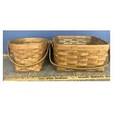 2 Longaberger Baskets