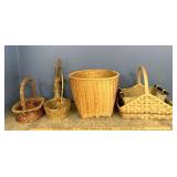 Variety of baskets