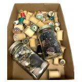 Buttons/threads spools