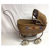 Vintage toy baby stroller