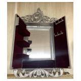 Mirror/jewelry storage