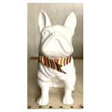 Porcelain dog figuring