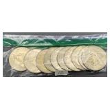 10- Ike Dolars 1972- 1978