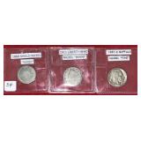 1868 Shield Nickel & 1911 Liberty Head Nickel &