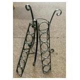Primitive metal plant stand/racking