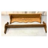 30" &32" Wooden shelves