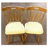 2 Matching wooden chairs