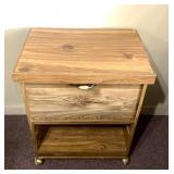 Portable microwave cart