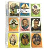 (9) - 1958 Topps Football Cards