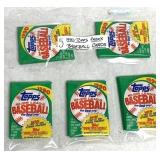 (5)- Packs of 1990 Topps Baseball Cards