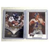 2008 Upper Deck Travis Henry & John Elway cards