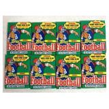 8 Packs Topps 1991 Football cards