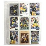 9 Brett Farve Football cards