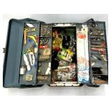 Tacklebox and fishing related items