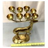 Deer themed candle holder
