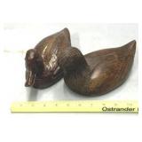 Wooden ducks