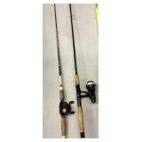 2 Fishing poles