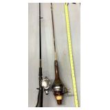 2 Unique Fishing poles