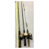 3 Fishing poles