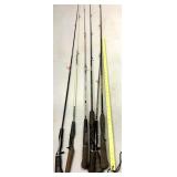 6 Fishing poles