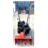 Snapper snowblower 5 HP/22" wide cutting