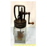 Small vintage Davey butter churn