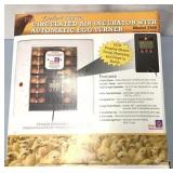 Incubator w/automatic egg turner