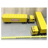 2 Kraft Velveeta toy semi