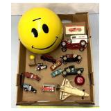 Coin bank/toy autos
