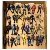 GI Joe and other military action figures