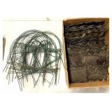 Plastic edging/metal small fencing