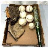 Baseball glove/softball/baseball bat