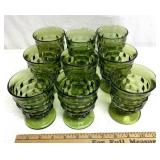 9 Green retro  glasses