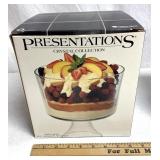 Presentations Crystal collection trifle bowl