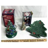 Miniature ceramic tree/Christmas decor