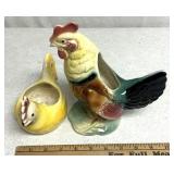 Chicken/rooster themed planters