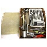 Silverware/nice/cutting boards/kitchen utensils
