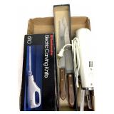 2 Electric knives/3 knives