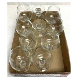 10 Wine glasses