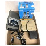 Cassette recorder/AT&T hand set/answering