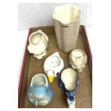 Vase/planter figurines