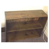 Wooden shelf 36"W by 26.5"H