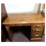 Wooden desk water stain and scrape on top