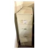 (2) 4 Drawer filing cabinets
